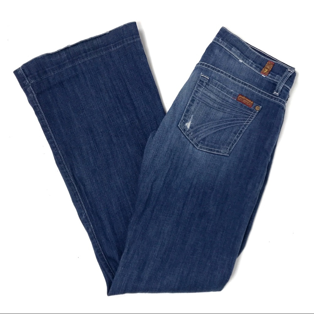 7 for All Mankind Dojo Jeans Medium Wash 27 x 33